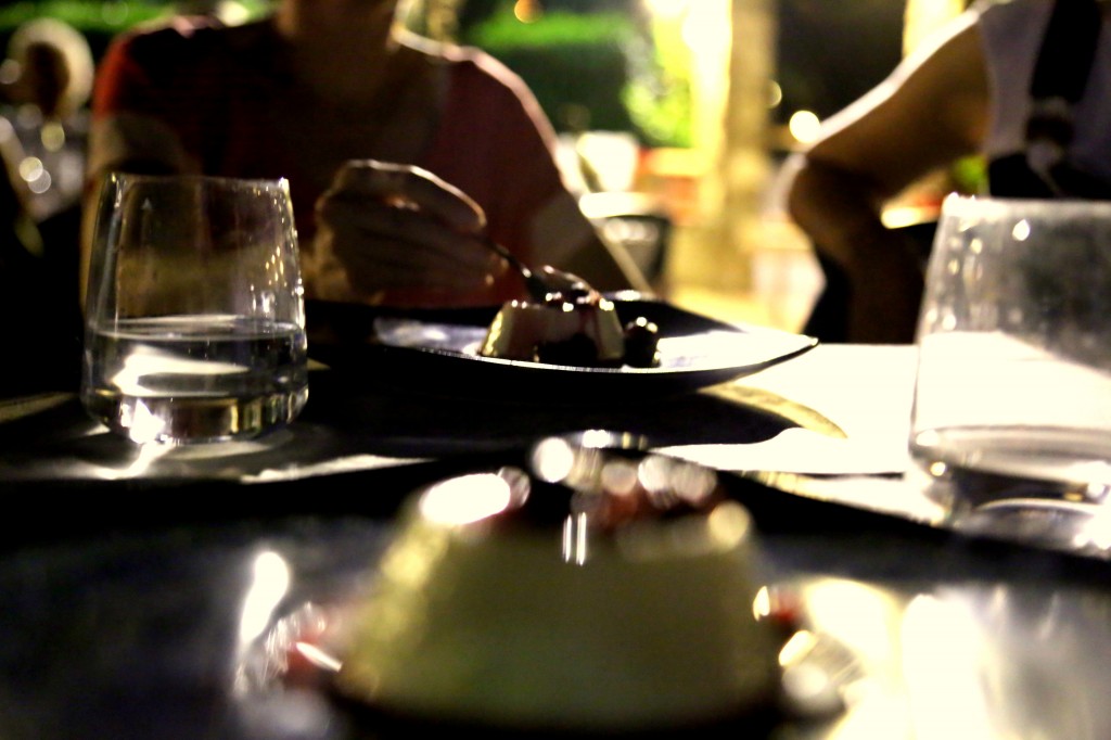 the only photo of the best dessert I've ever eaten in the forefront