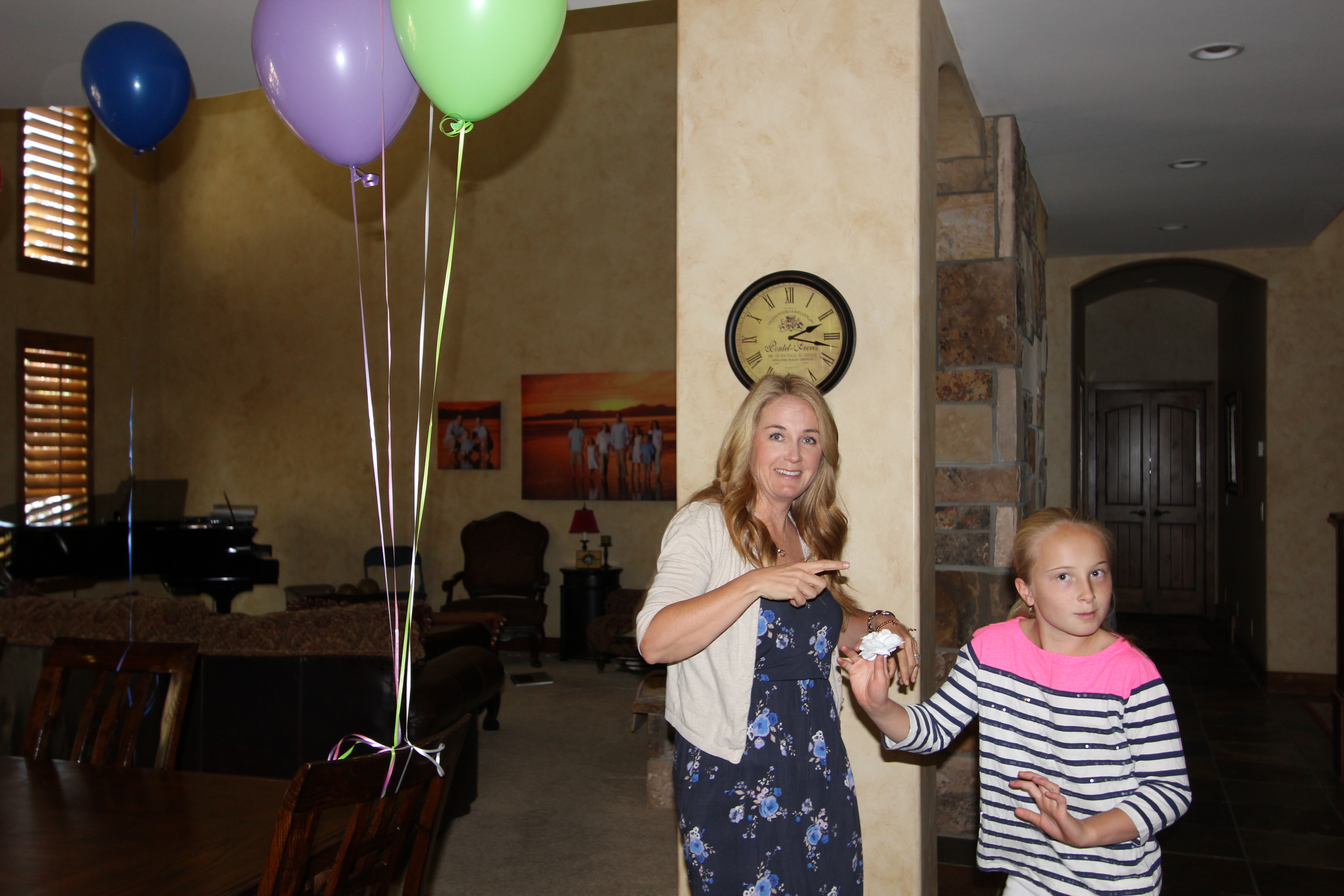06/15/13 My family birthday was postponed to Saturday and my family spoiled me rotten and I am not embarrassed to admit it!  Ari & I had a little dance party too - my moves are legendary!