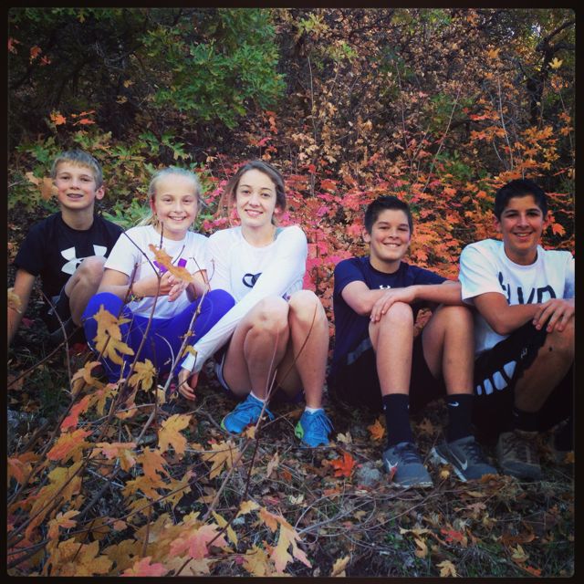 The weather has been mostly nice and we fit in a hike on a day off of school.