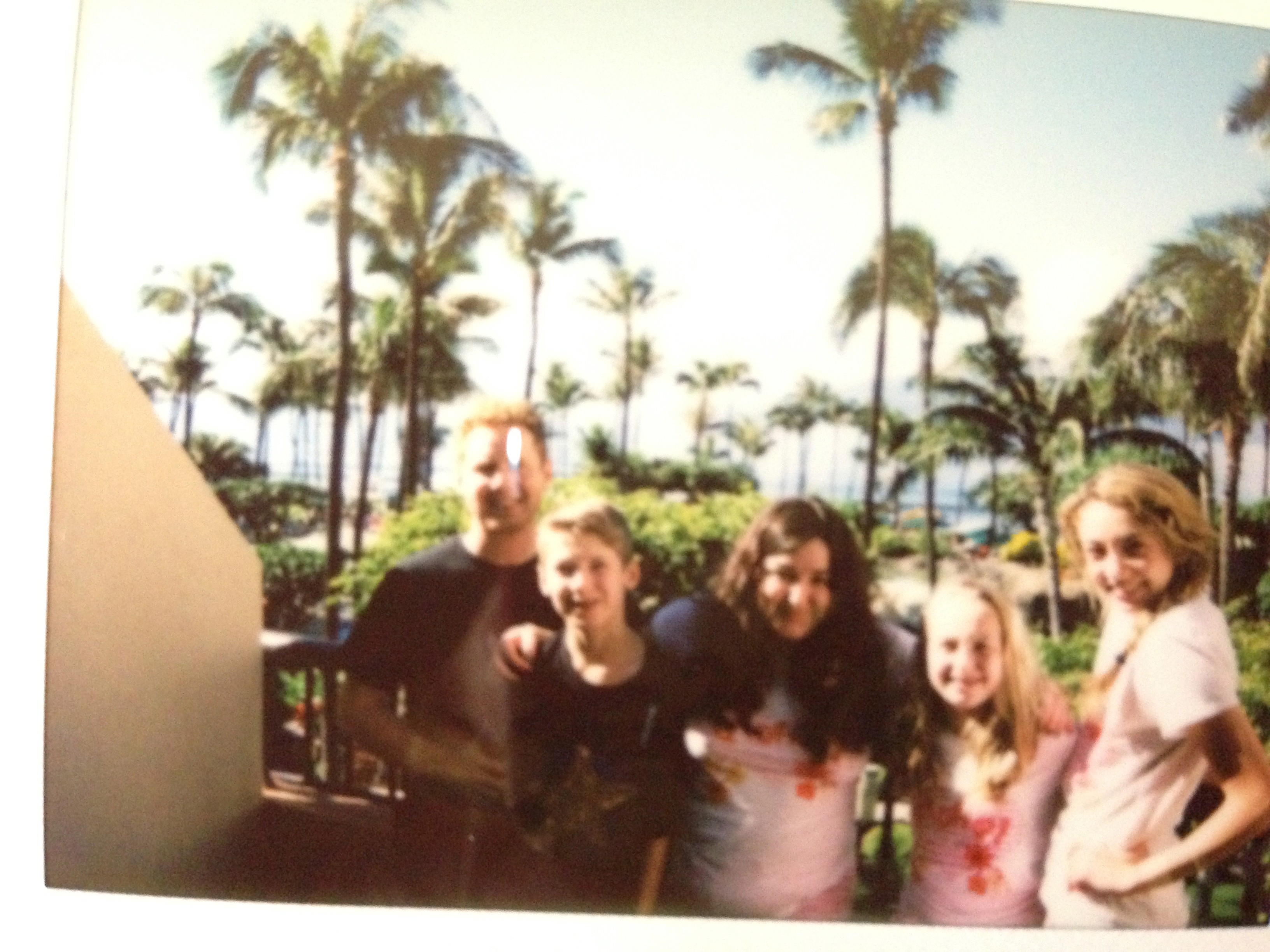 12/25/14 Aub got an insta-camera that prints out the cutest little hard to see photos and we snapped this photo Xmas morning.