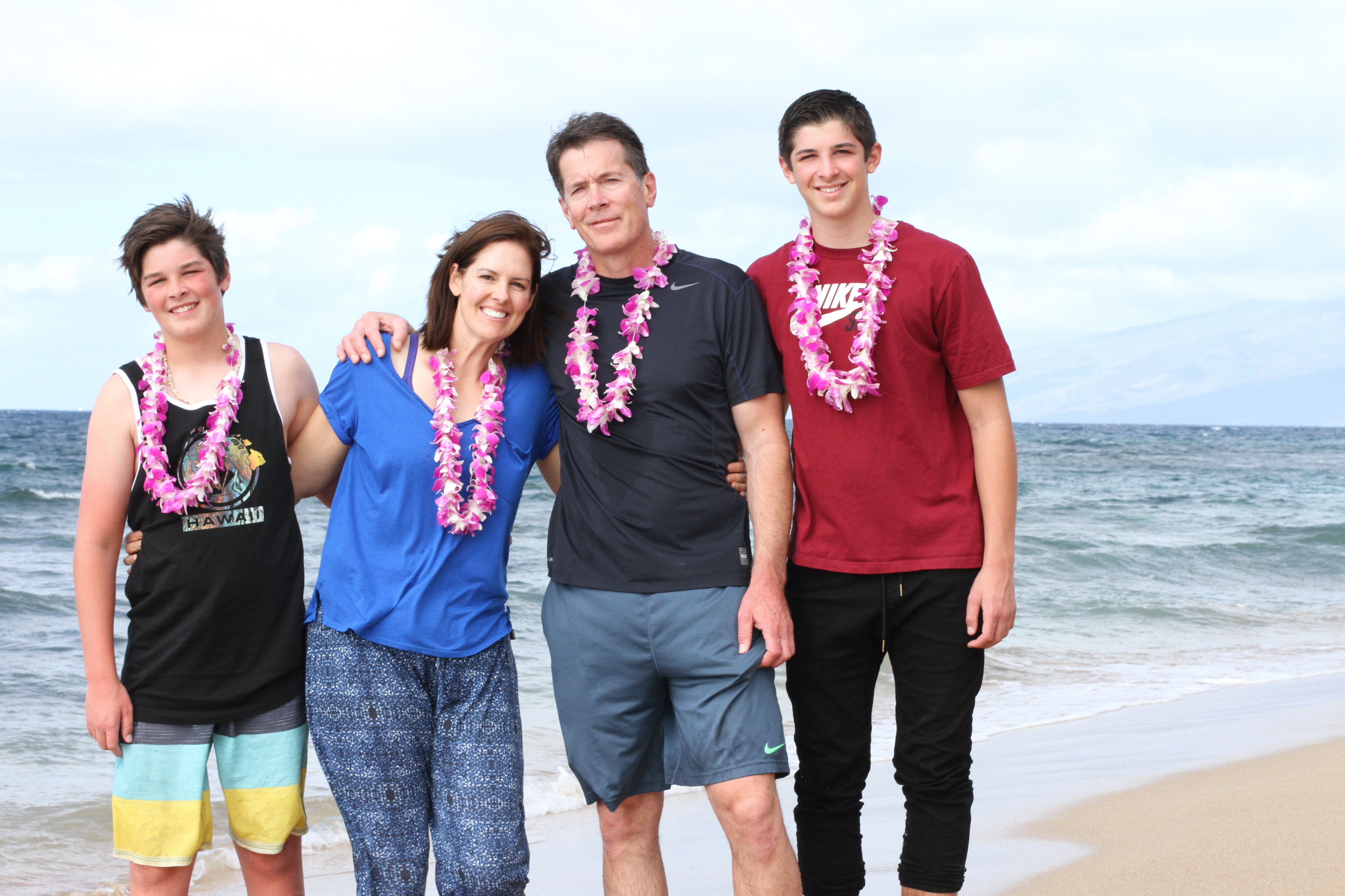 They look like they belong on a magazine cover, don't they? It was great to have them along, it was a very Mele Kelekimaka for all of us.