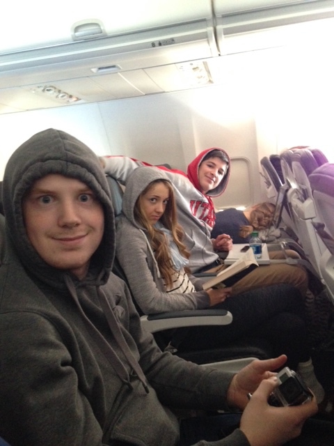 12/22/14 On our way - woohoo Christmas in Hawaii here we come!